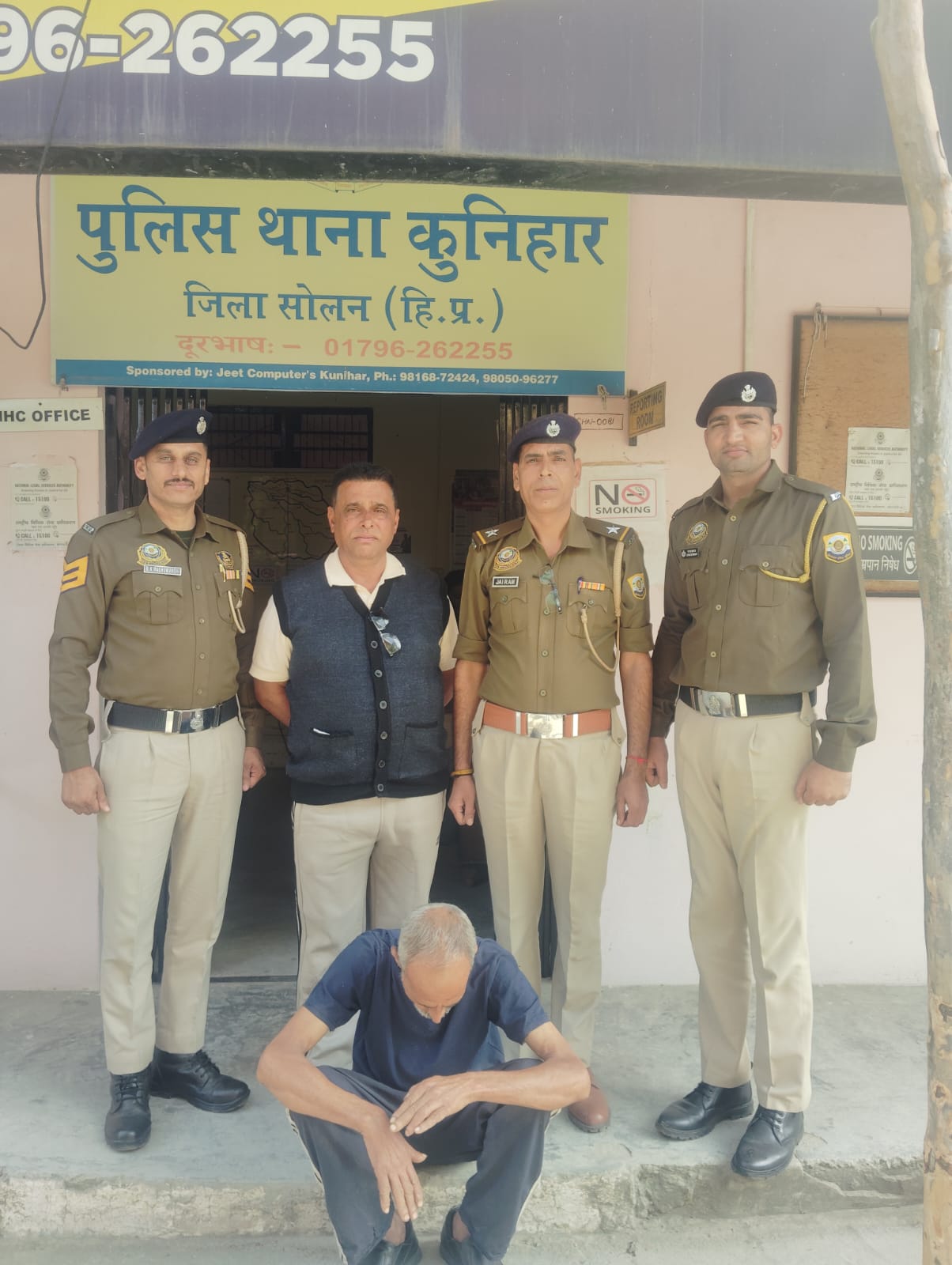 देव कुरगन मंदिर से 7000 रुपए चोरी मामले में एक गिरफ्तार